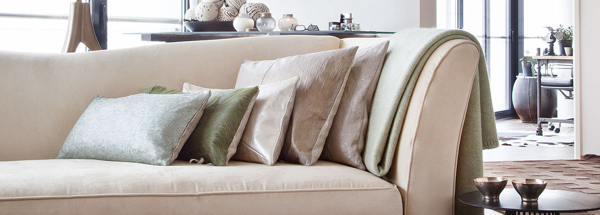 Cushion Palace on sofa