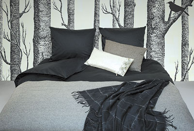 The Tuxedo Caviar Bedroom