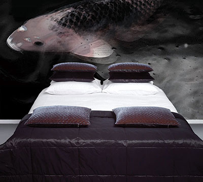 Into The Night Bedroom Koi Carp