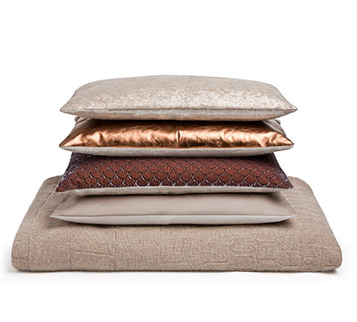 Knitted Mohair Croco and matching cushions