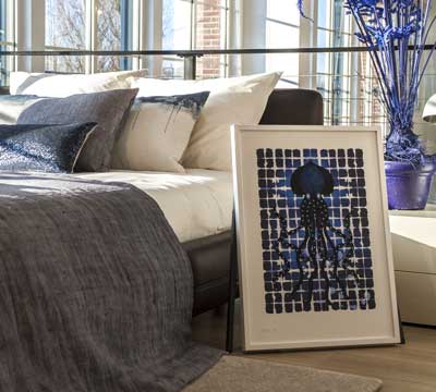 Deep Sea room with Leendert Meets Ingrid Artprint