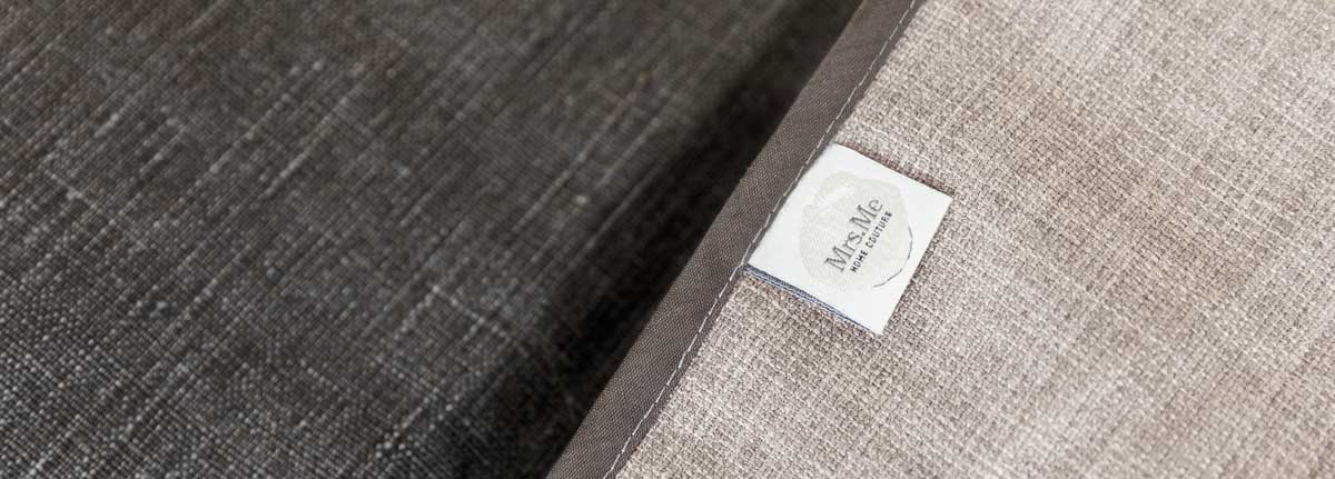 Linnen Sprei Cosmos Ebony