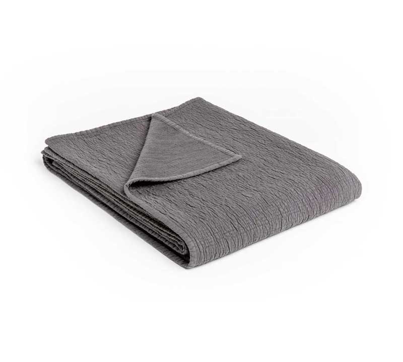 Sprei plaid coverlet Bark Shadow