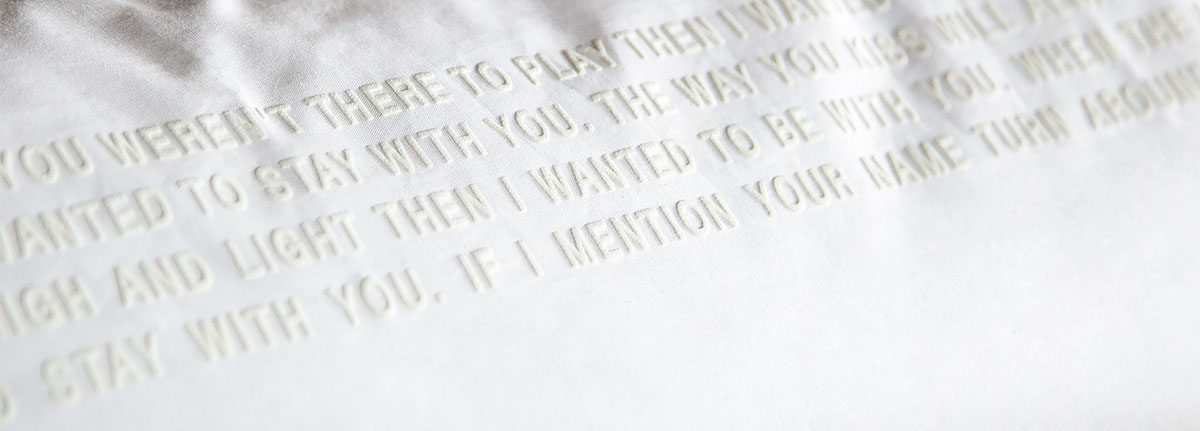 MrsMe Dekbedovertrek en slopen Pillowbook Wit detail