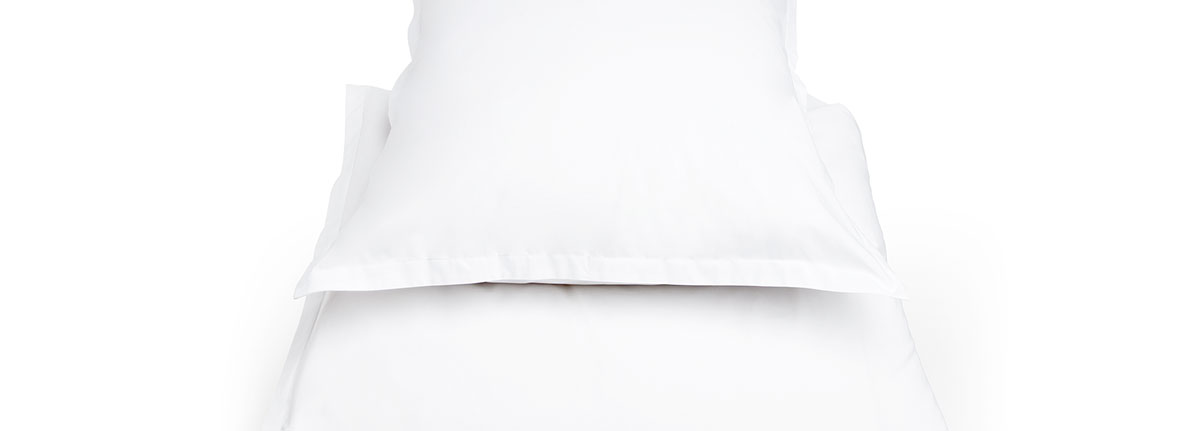 MrsMe Dekbedovertrek SilverStitch White