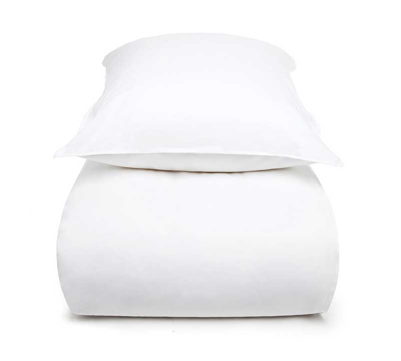 dekbedovertrek en kussenslopen Couture wit wit