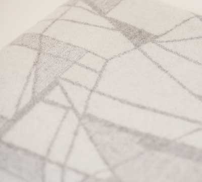 Crystalline plaid detail