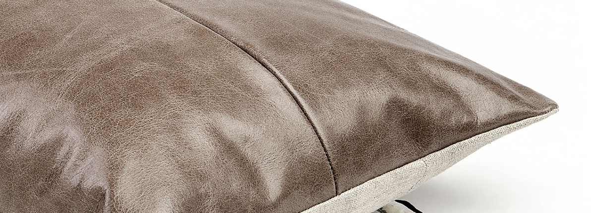 Pavilion Hazel  Leather Cushion