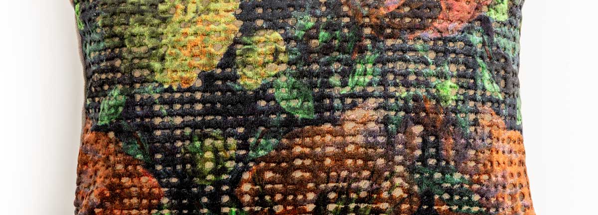  Bloom Brique-Blue velours 