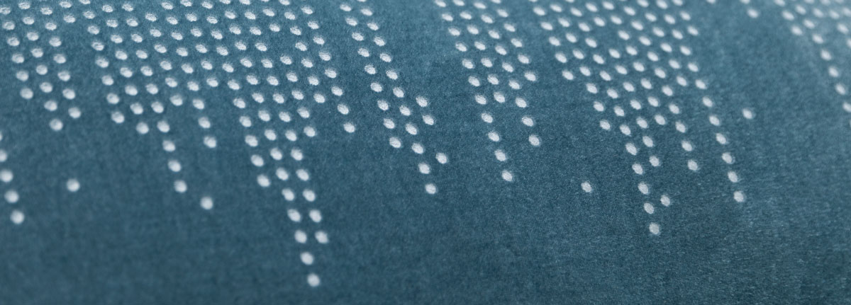 Sierkussen Cascade LightPetrol Detail