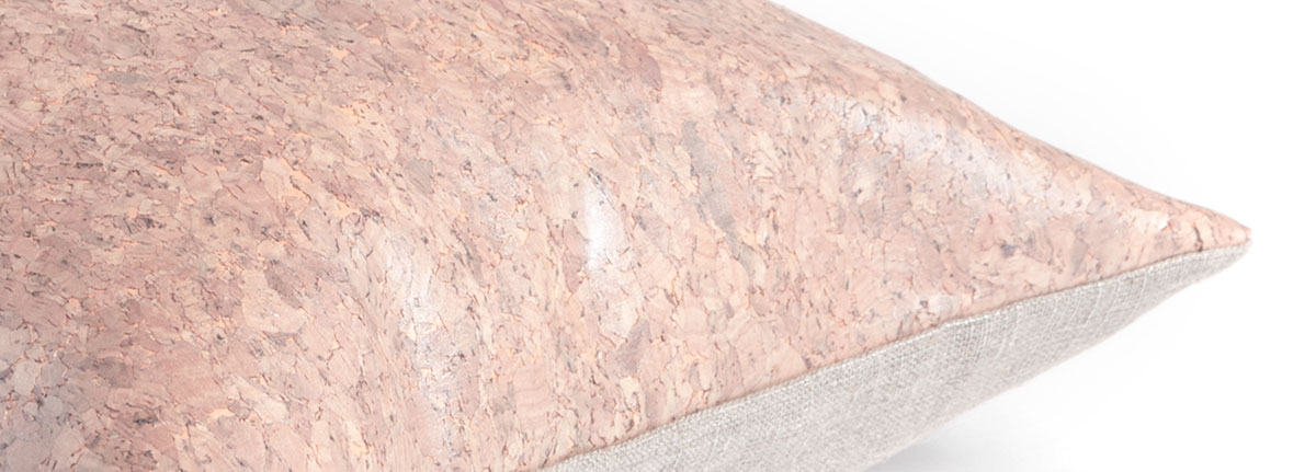 Sierkussen Cork kurk blush