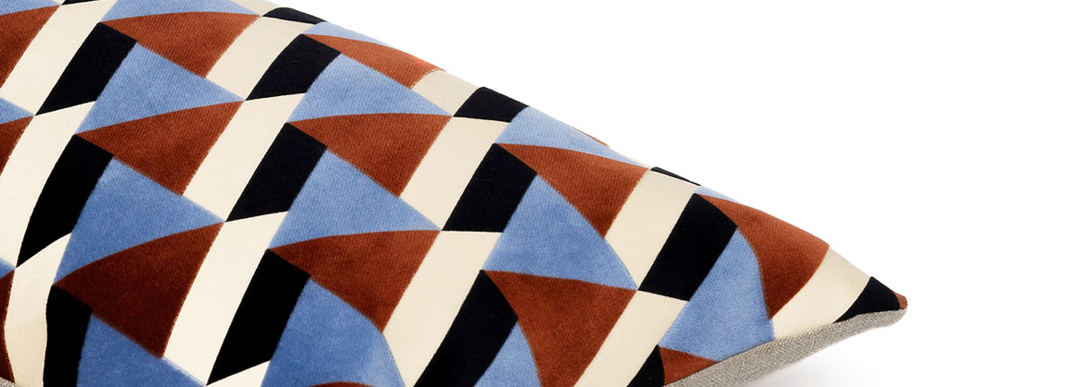 sierkussen Gem velours 