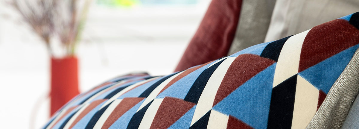 sierkussen Gem velours 