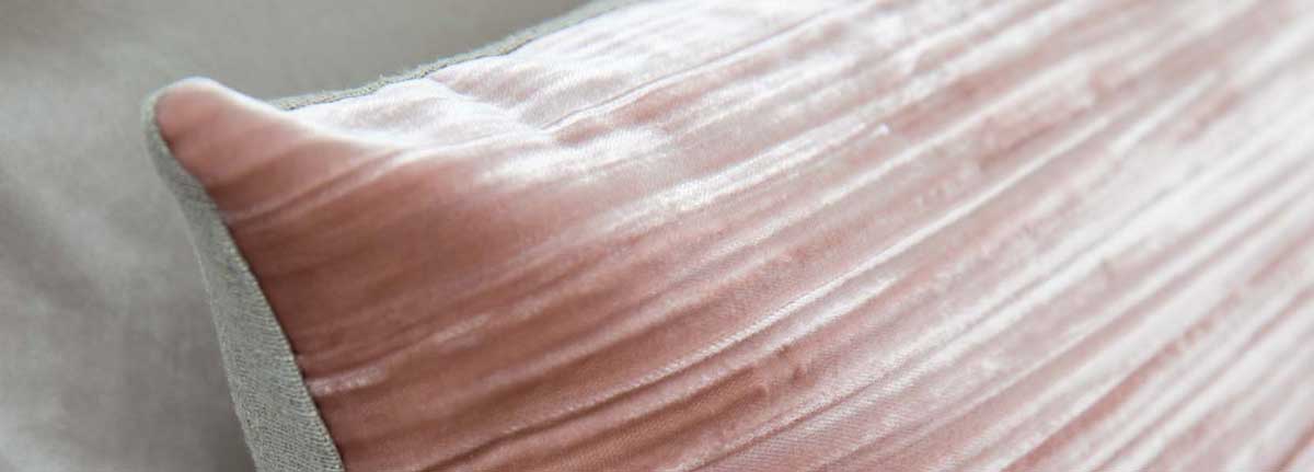 Sierkussen Lord Rose Quartz velours