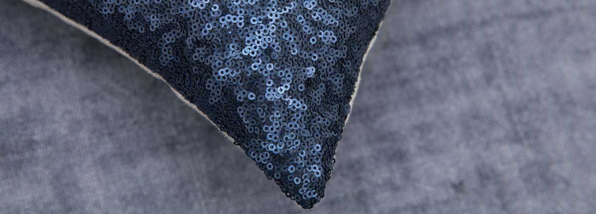 Sierkussen Spangles Royalblue