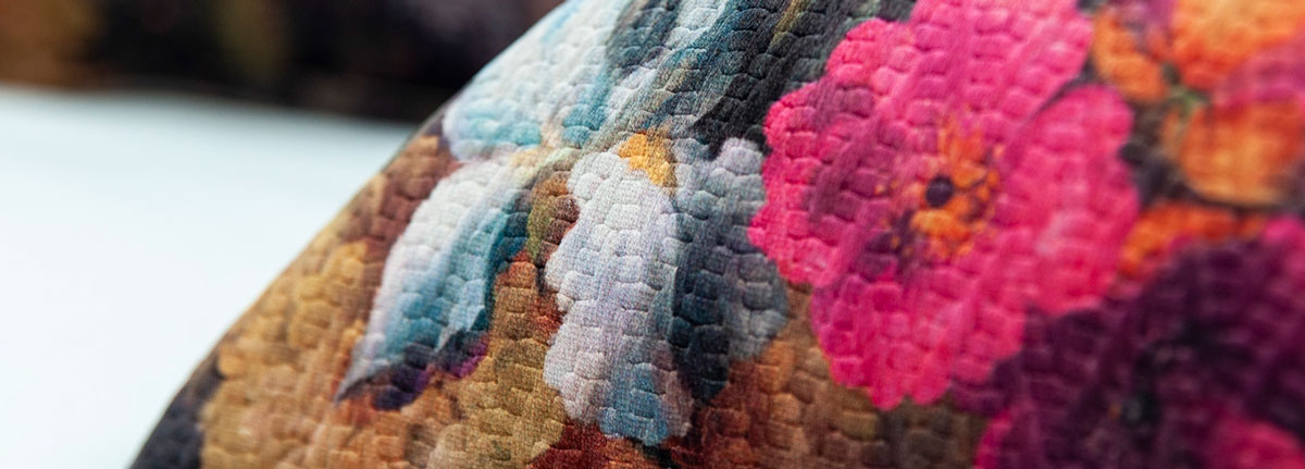  Tableau Olive-Rose velours 