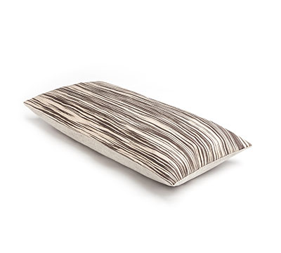 Sierkussen Zebrano hout dark