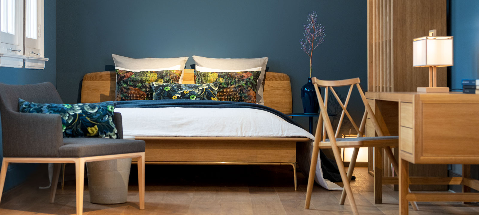 Slaapkamer setting Lagoon uit de Wonderlust collectie van Mrs.Me