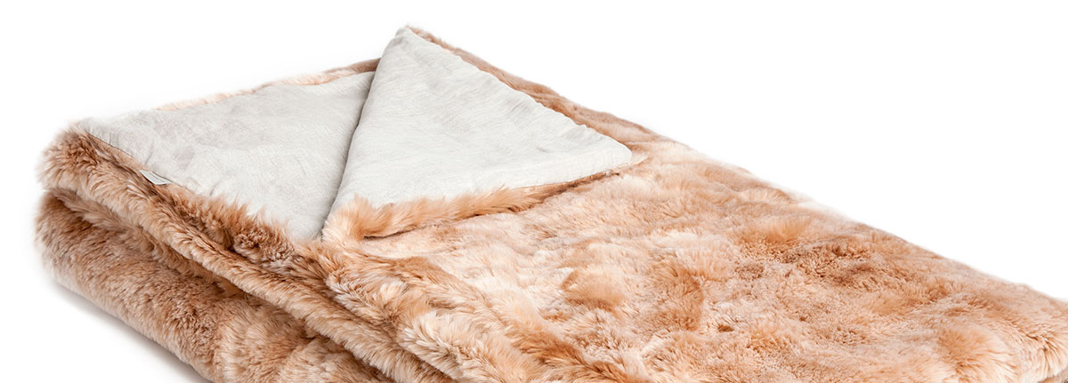 bedspread faux fur Mellow