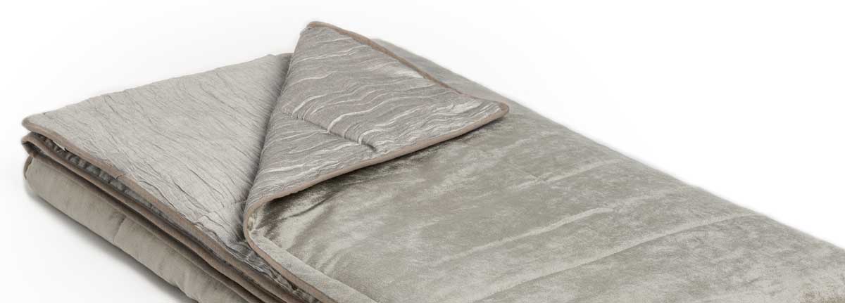 bedspread Flow viscose crinkled linen