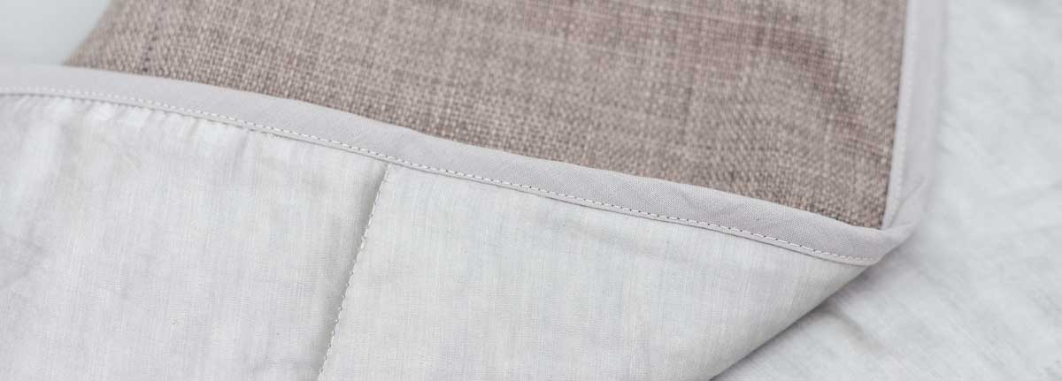 bedspread SilvergreenNoble viscose linen