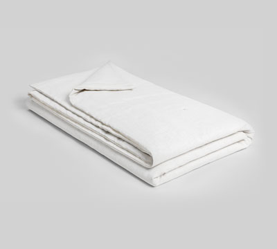 Bed-end Spread Canvas Chalkwhite