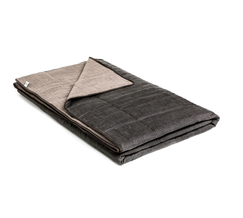 Bed-end Spread Cosmos Ebony