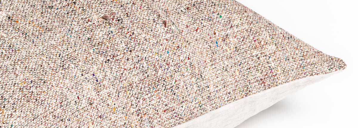 Cushion Floss Multicolour silk