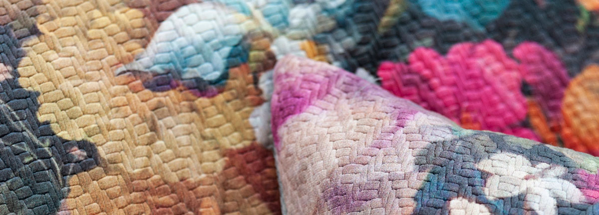 Cushion Tableau Olive Rose