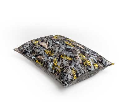 Cushion Tiger Multiblack print