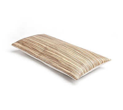 Cushion Zebrano Wood Light