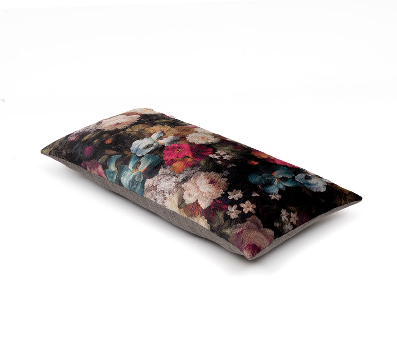Cushion Tableau Olive Rose