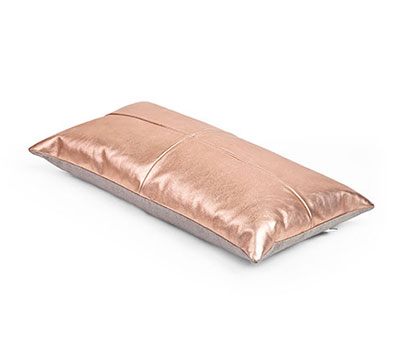 Mrs.Me Leather Cushion Pavilion Copper