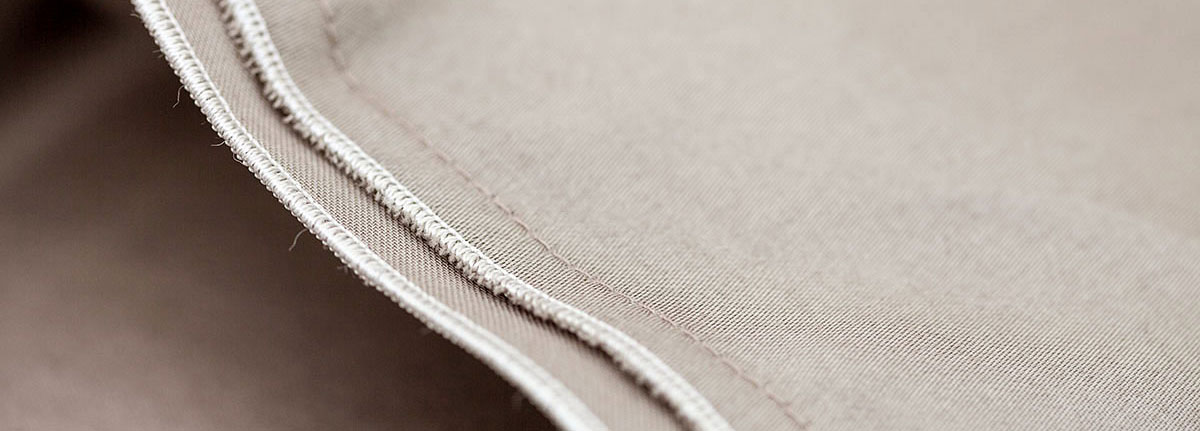 MrsMe DuvetCoverSet Layers Taupe Detail