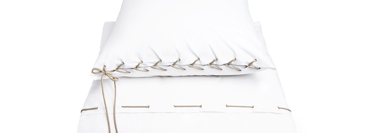 MrsMe DuvetCoverSet Wire White