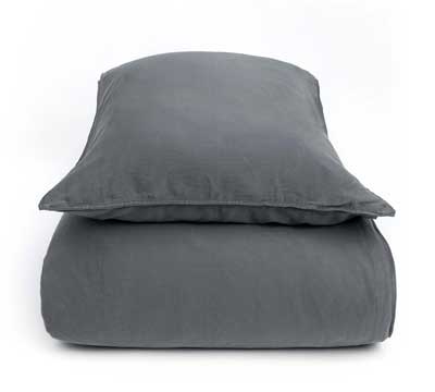 duvet cover set Stilo Steelgrey