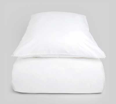 duvet cover set Lash White