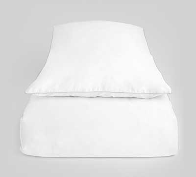 duvet cover set Bliss White White