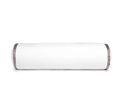 neckroll cover Contour White Taupe