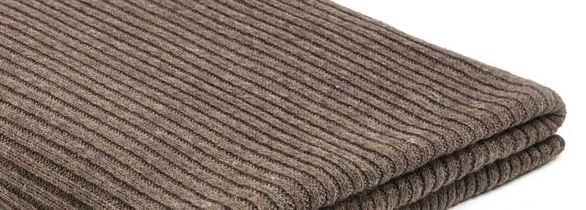 Knitted Mohair Rib