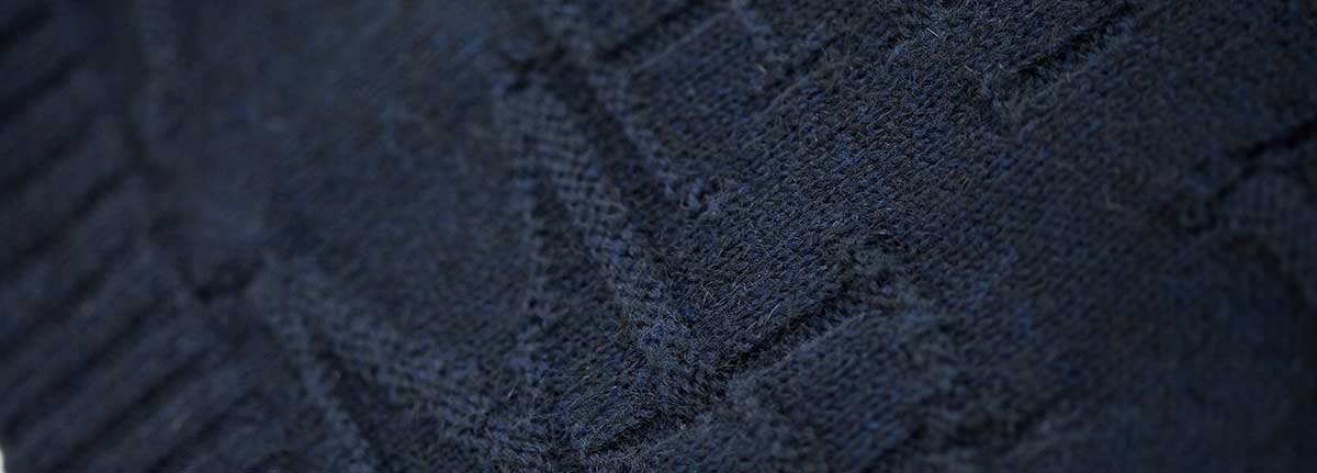 Knitted Mohair Byron detail