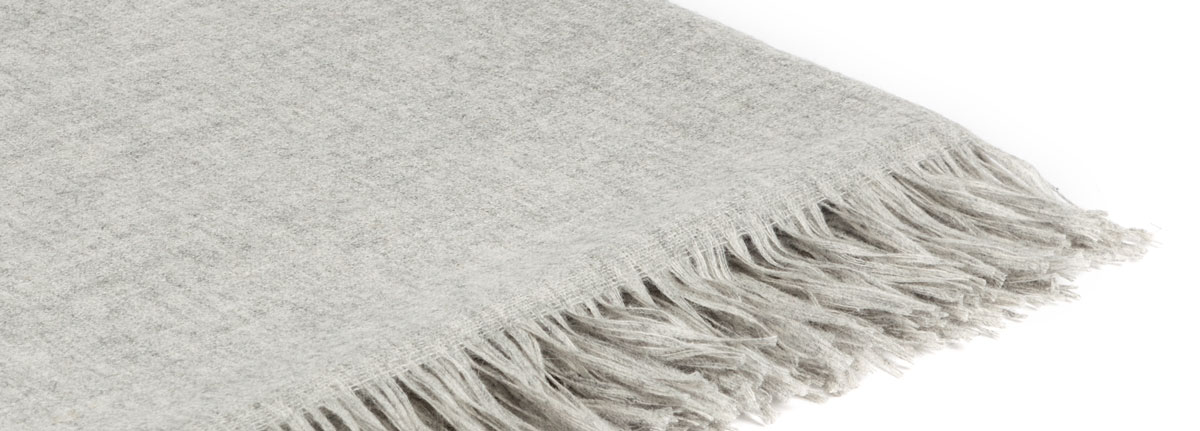 Nick blanket Lightgrey